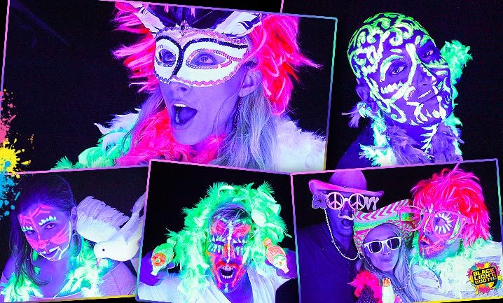 Black Light Photo Booth